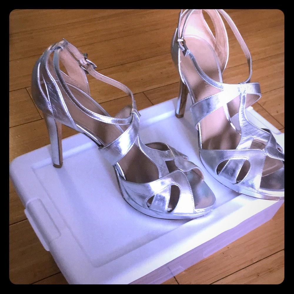 Silver sandal
